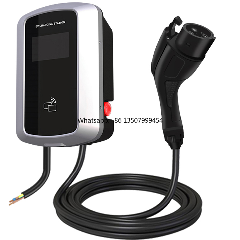 Ev Charging Pile - New 11kW Smart Wall-mounted EV Charger