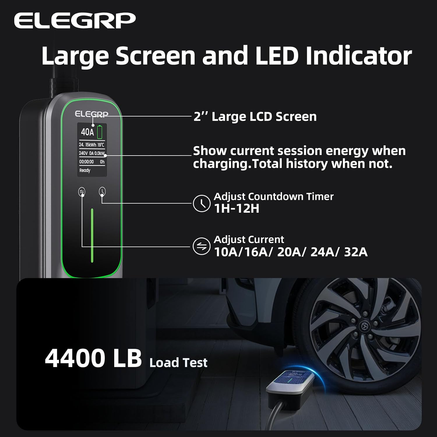 ELEGRP 32 Amp Portable Electri - Portable Ev Charger review and price