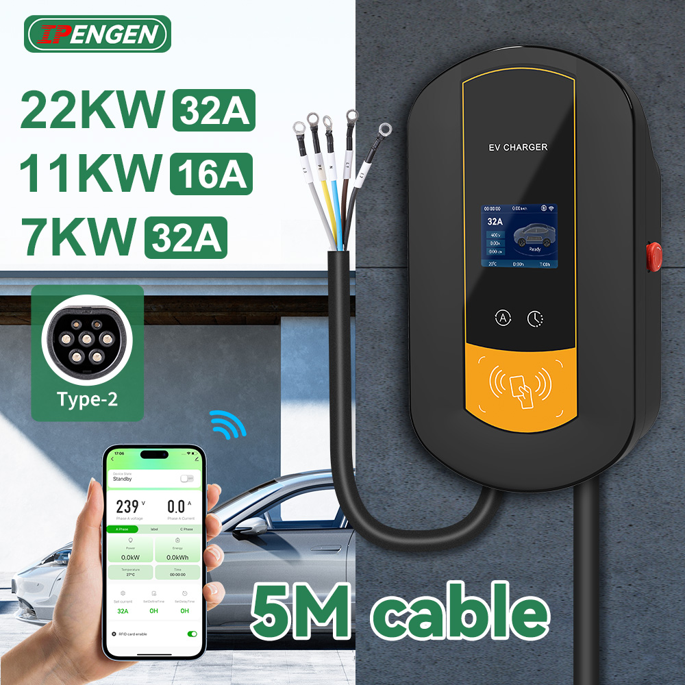 IPENGEN Type2 EV Charging Stat - Wallbox Ev review and price