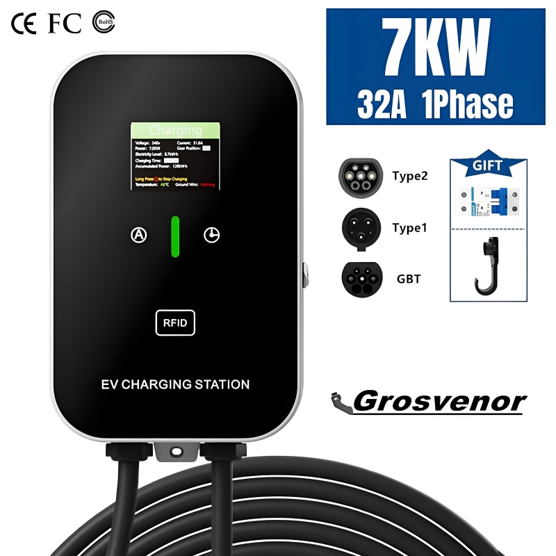 New 7KW Type2 Electric Vehicle - Wallbox Ev review and price