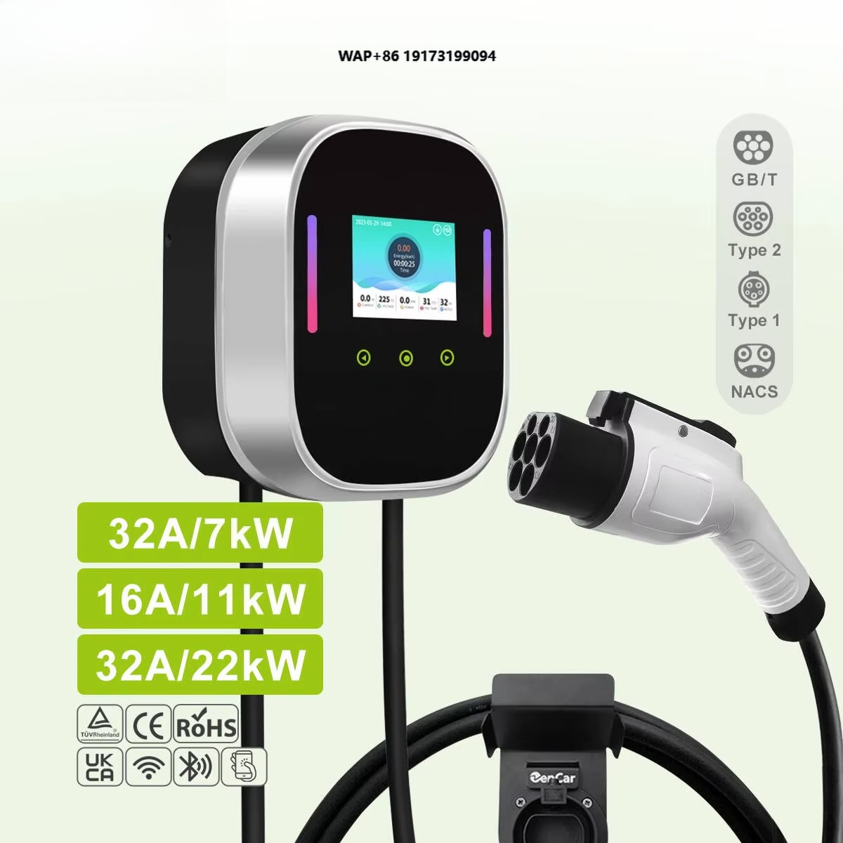 Smart EV Charger Wallbox 22kW  - Ev Charger review and price