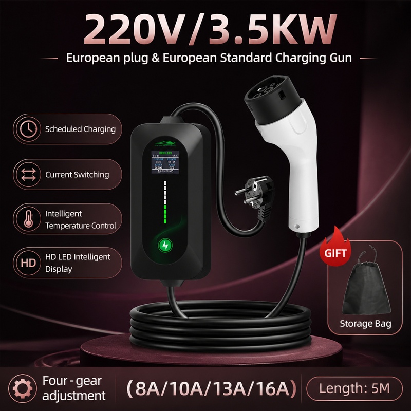 ROMADA 3.5KW Eletric Vehicle C - Portable Ev Charger review and price