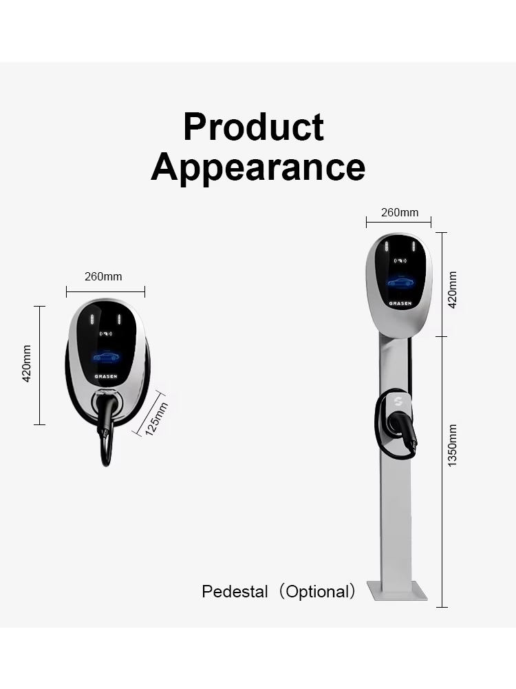 Home EV Charger 7kW 22kW 32A T - Type 2 Charger review and price