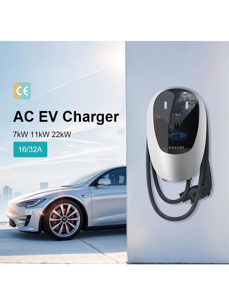 Home EV Charger 7kW 22kW 32A T - Type 2 Charger review and price