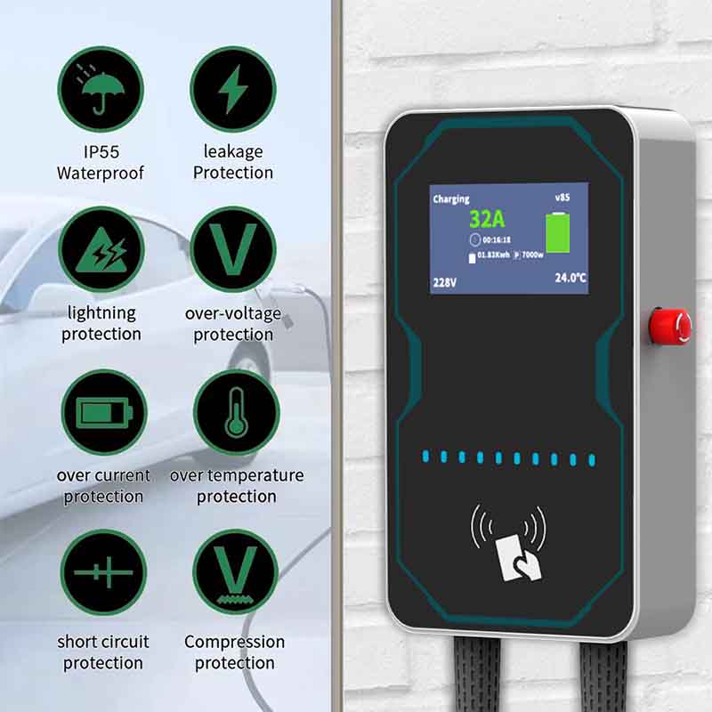 WUFEN EVSE Wallbox EV Car Char - Ev Charging Cable review and price